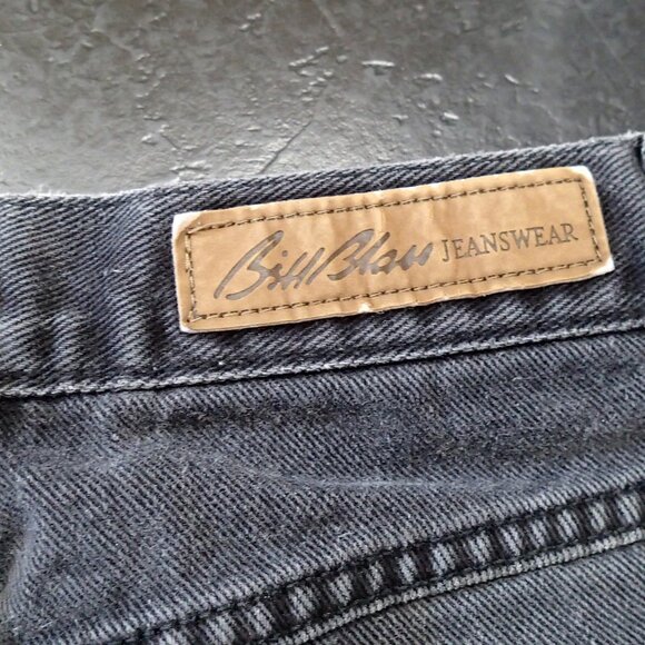Bill Blass Easy Fit Black Jeans - Picture 2 of 6